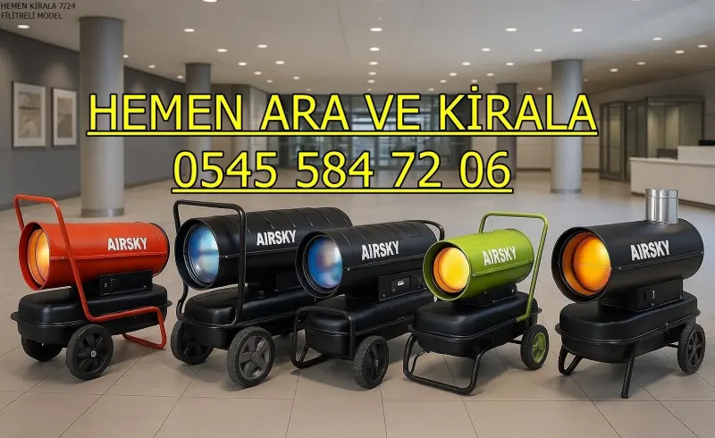 Avcılar ve Bağcılar ve Bahçelievler ISIMAK ISITICI KİRALAMA