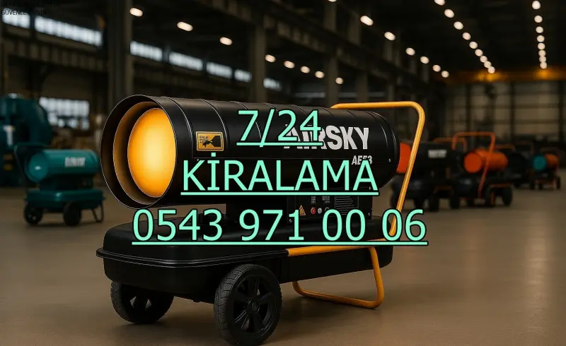 Çekmeköy ve Ataşehir ve Bayrampaşa ISIMAK ISITICI KİRALAMA