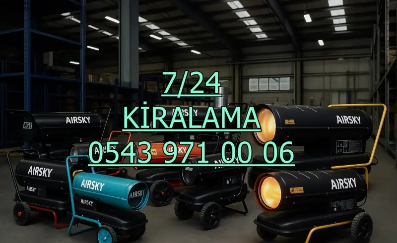 Gaziantep ve Kocaeli ve Mersin ISIMAK ISITICI KİRALAMA